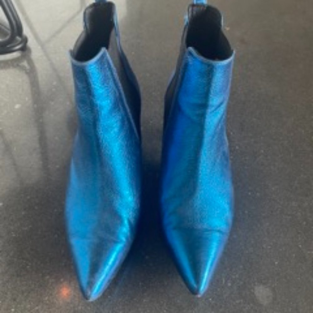 Anine Bing Stevie Metallic Boots